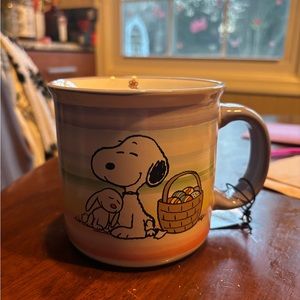 peanuts snoopy easter oversized mug